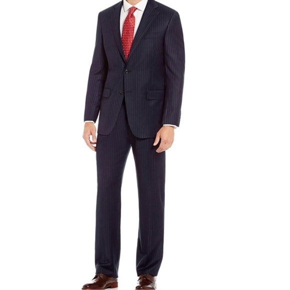 Hart Schaffner Marx
New York Modern Fit Flat Front Striped Pattern blazer - Picture 1 of 16